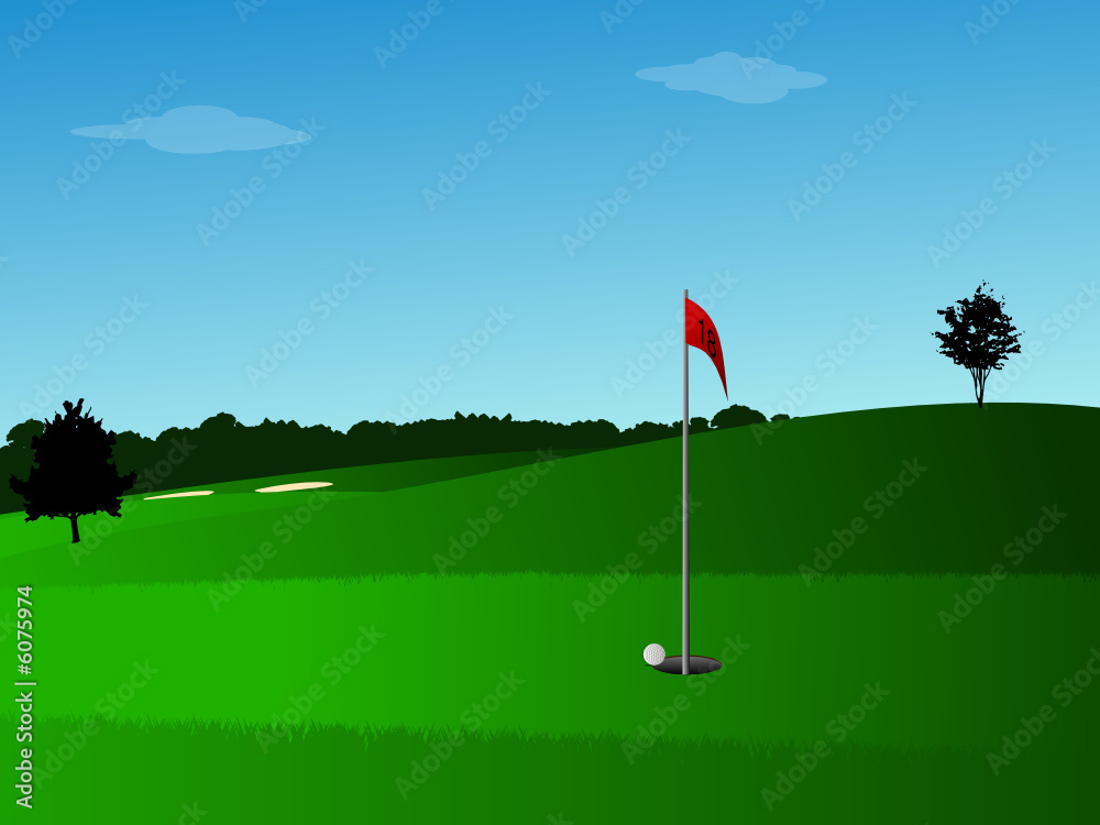 Golf hole