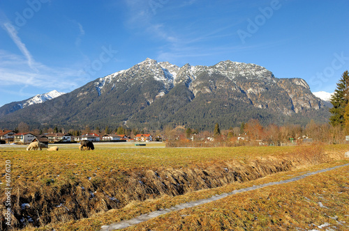 Obraz na płótnie Der Kramer bei Garmisch-Partenkirchen