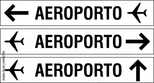 Indicazione per l'Aeroporto