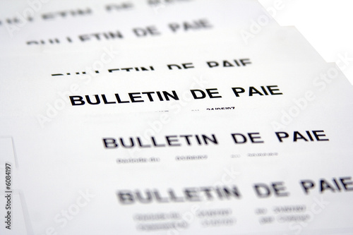 Photos Rémunération, salaire et bulletin de paie