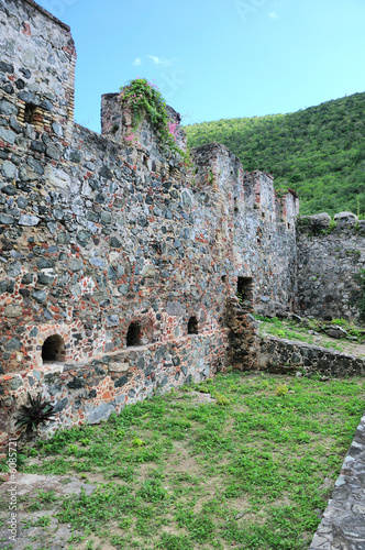 Ruins at Annaberg Plantation in the US National Park at St. John photo