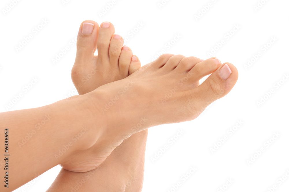 © matka_Wariatka - beautiful female legs isolated on white