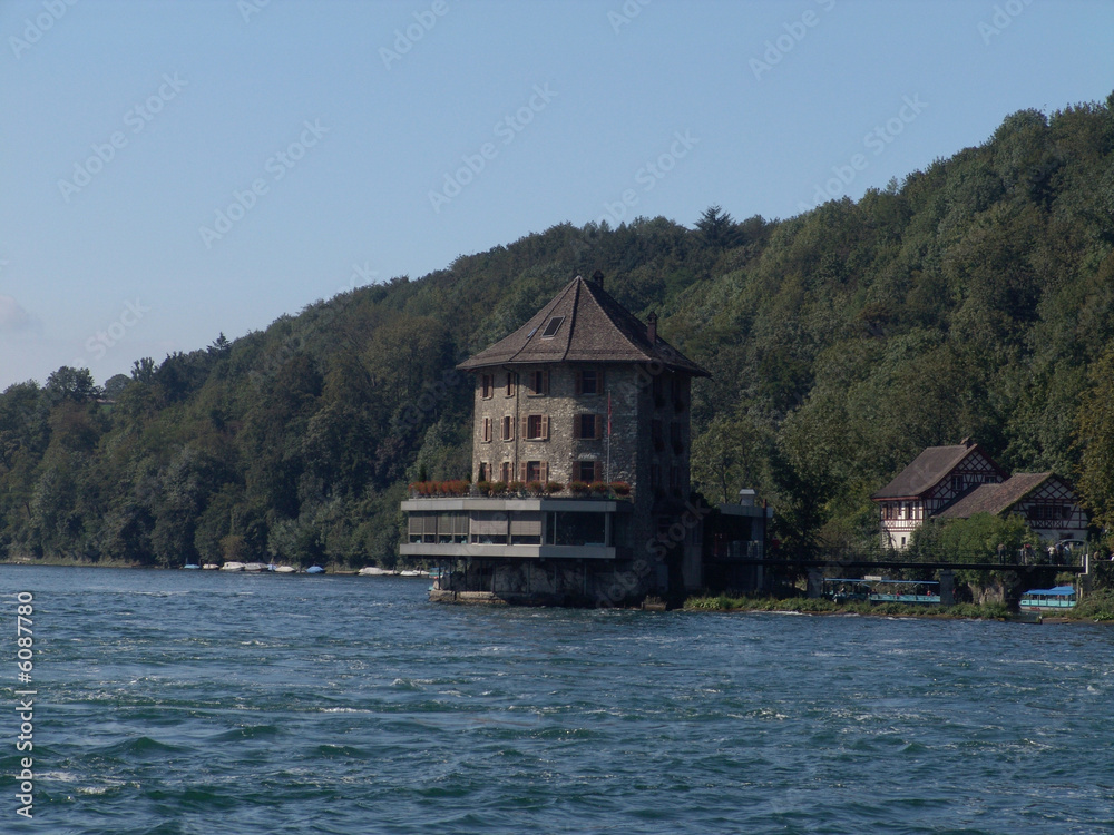 Fototapeta premium schloß wörth am rhein