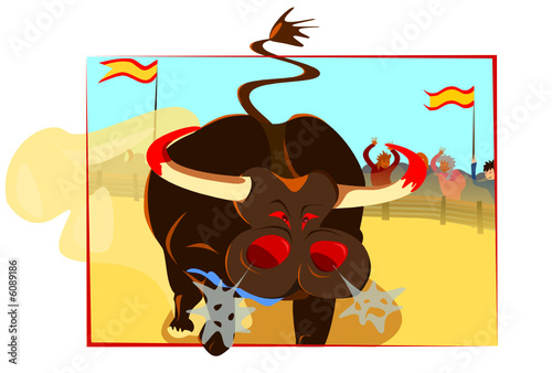 Taureau et corrida