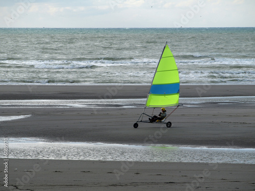 char à voile