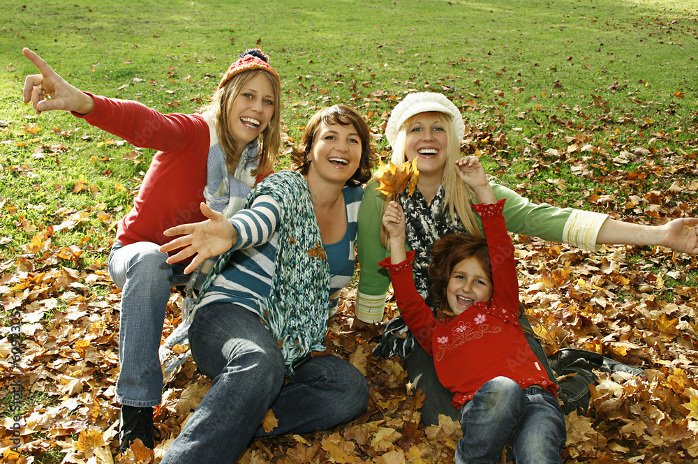 © Patrizia Tilly - a cute family is playing in the park