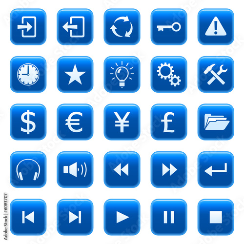 Web icons, buttons 2