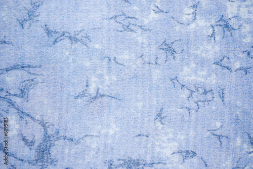 Blue fabric texture
