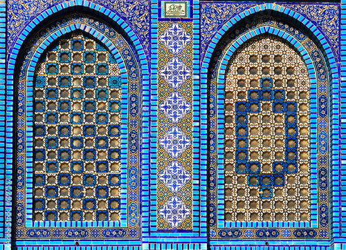 Detail of the decorations of the 