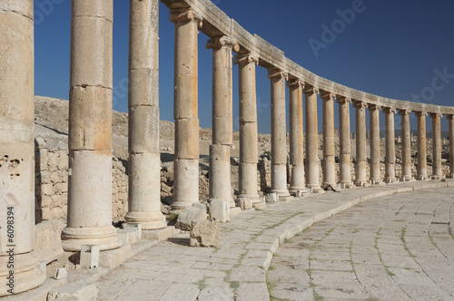 Jerash - column