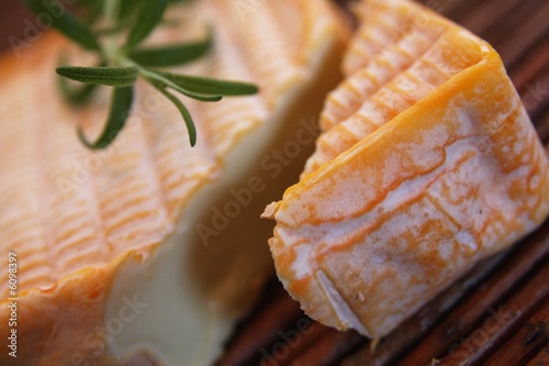 Bild auf Leinwand Camembert