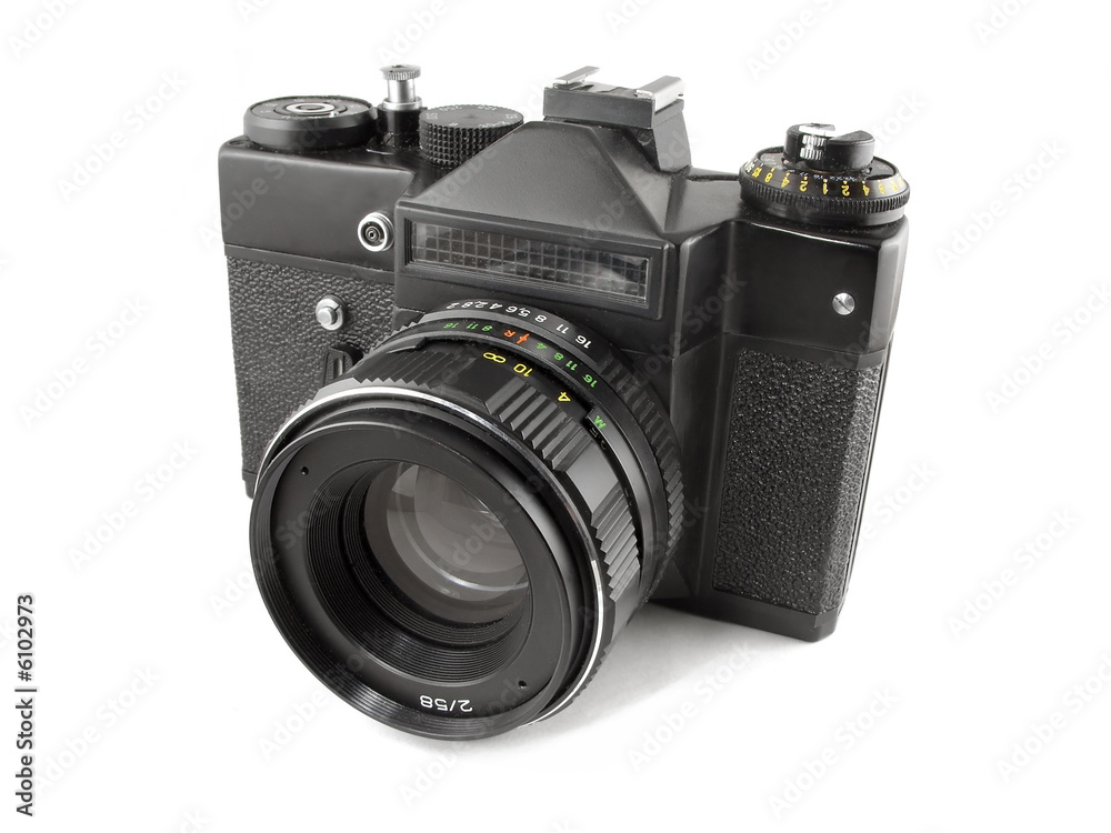 old SLR camera