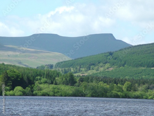 Pen y Fan and Corn Du Mountains