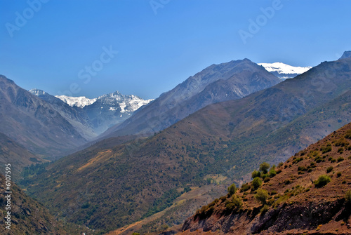 View of La leonera and El Plomo mountains © Yory Frenklakh
