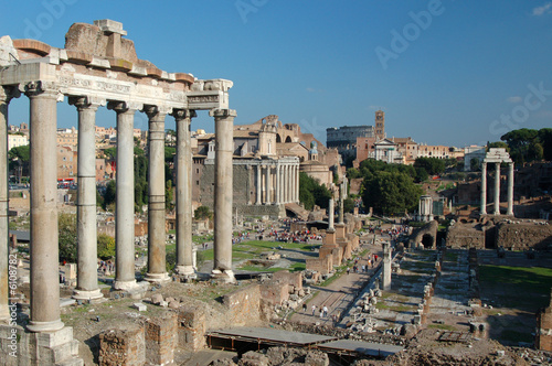 Le Forum Romain, vu du Capitole