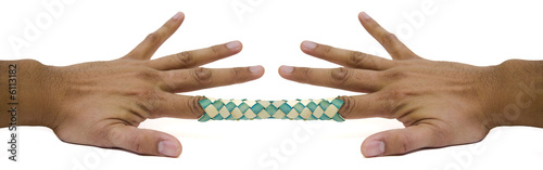 Chinese Finger Trap 2 photo