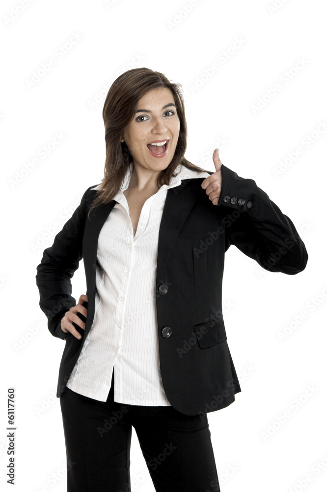 Portrait of a young and beautiful business woman Portrait of a young and beautiful business woman