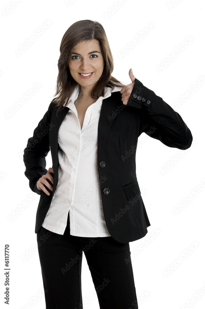 Portrait of a young and beautiful business woman Portrait of a young and beautiful business woman