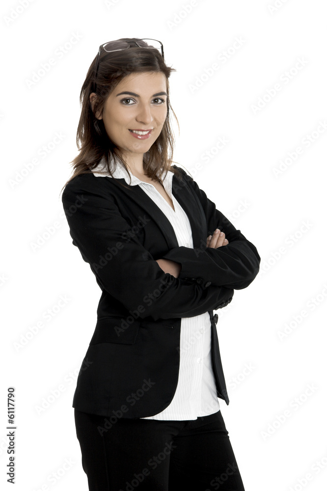 Portrait of a young and beautiful business woman Portrait of a young and beautiful business woman