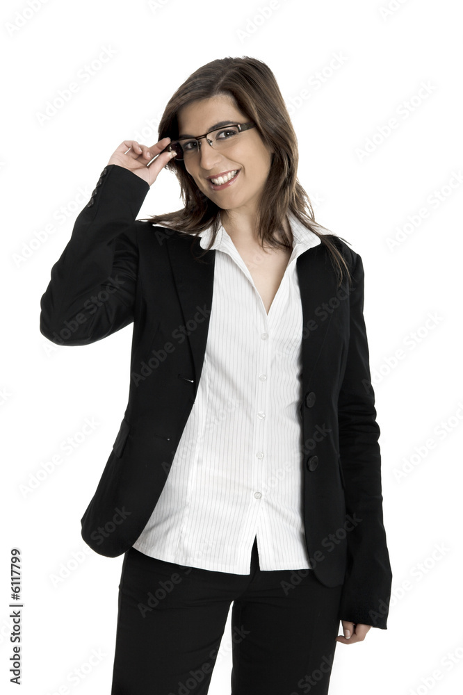 Portrait of a young and beautiful business woman Portrait of a young and beautiful business woman