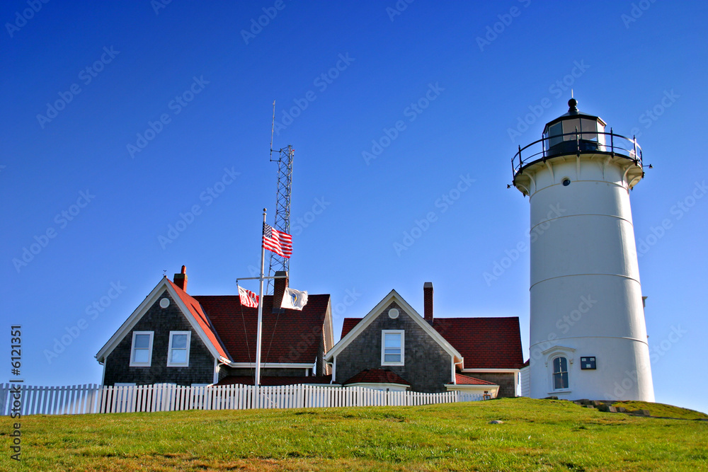 Nobska Lighthouse, USA..