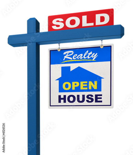A realestate sign