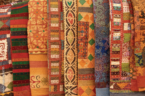 Colorful textiles from around the world