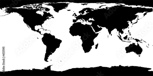 World map texture - detaile...