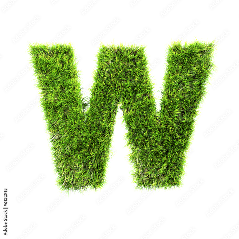 Grass letter Grass letter