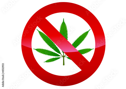 Interdiction du cannabis (reflet)
