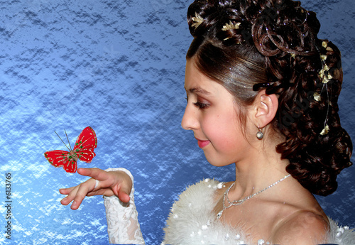 Princess and the butterfly