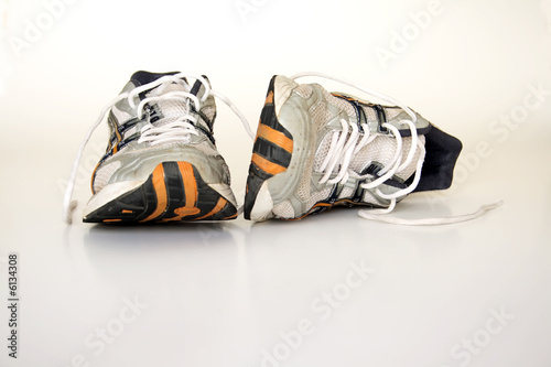 Old running shoes 