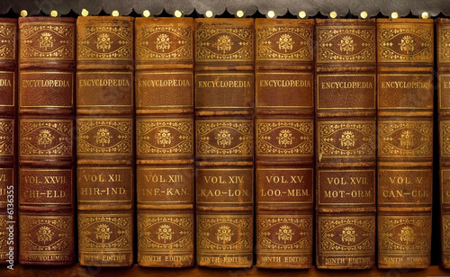 Encyclopedia books photo