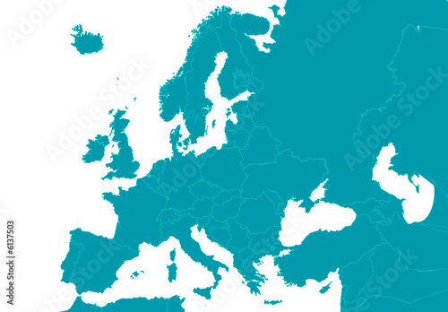 europa mapa photo