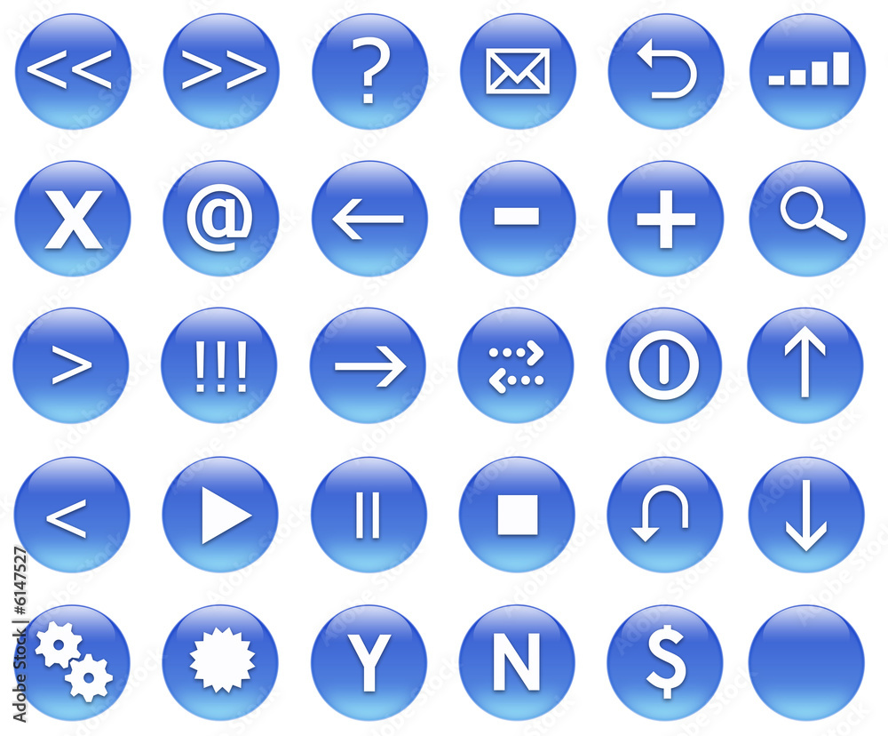Icons for web actions. Inspired by web 2.0 buttons. Icons for web actions. Inspired by web 2.0 buttons.
