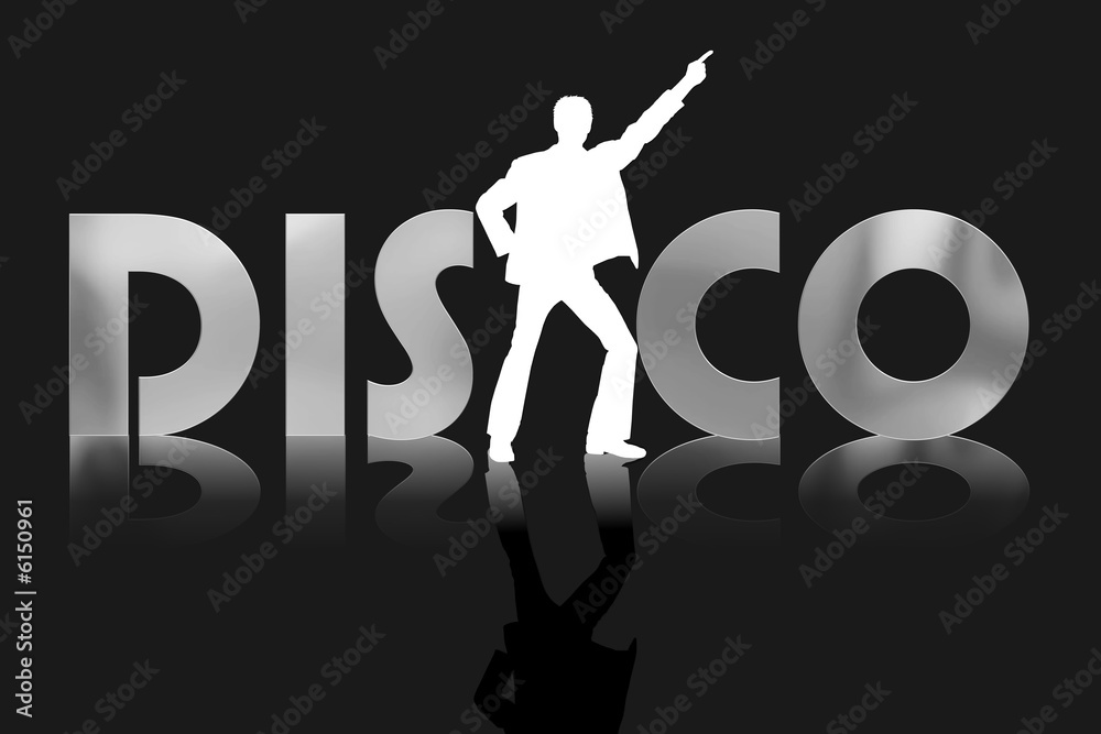 Fototapeta premium disco tänzer