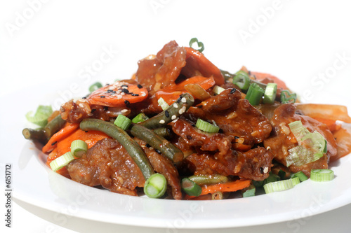 Chinese Food - Spicy Beef a...