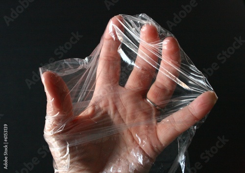 plastic hand