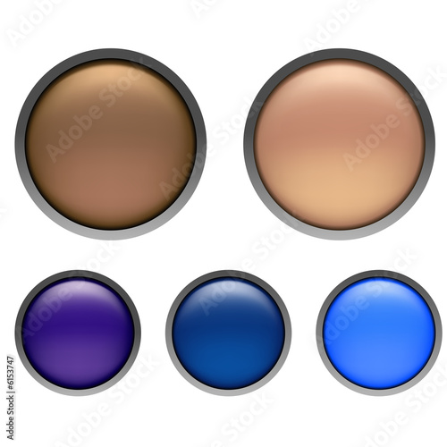 round web buttons with diff...
