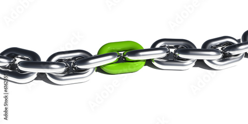 Green Chain Link