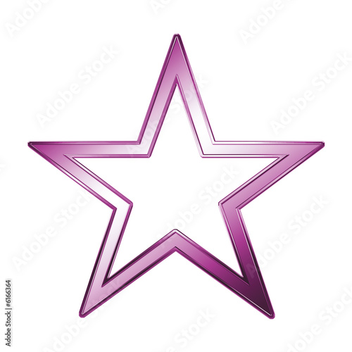 Foto stern - star in pink