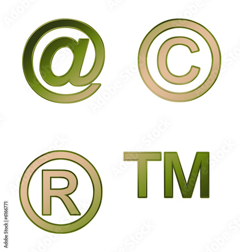 at - copyright - registered - trademark