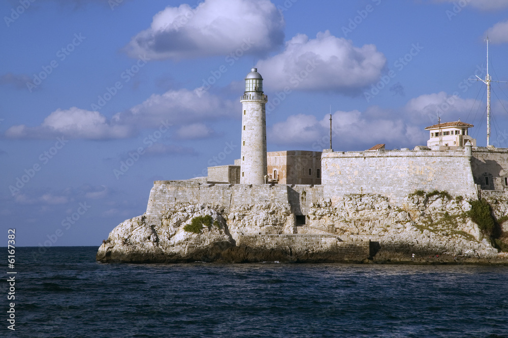El Morro lighthouse in Havana Bay