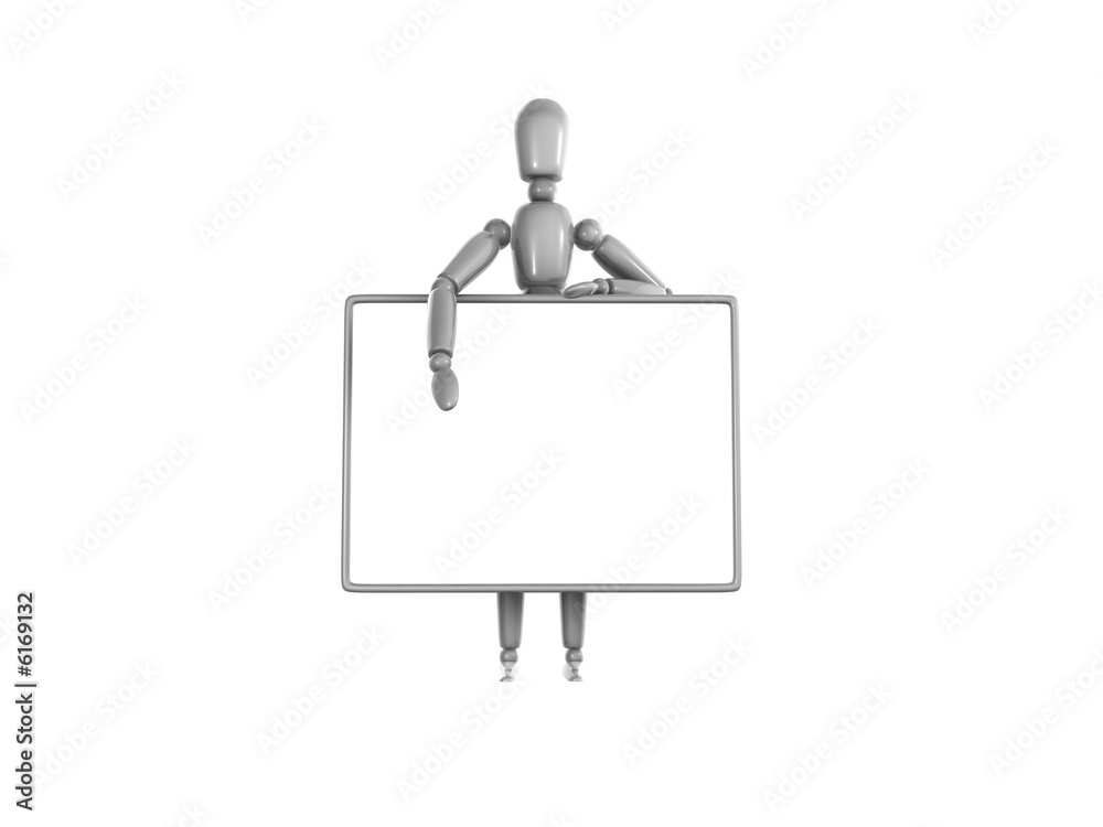 blank presentation frame