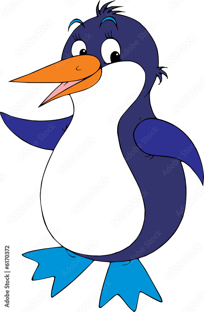 Obraz premium Antarctic penguin 