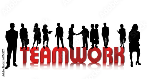teamworl rot- schwarz