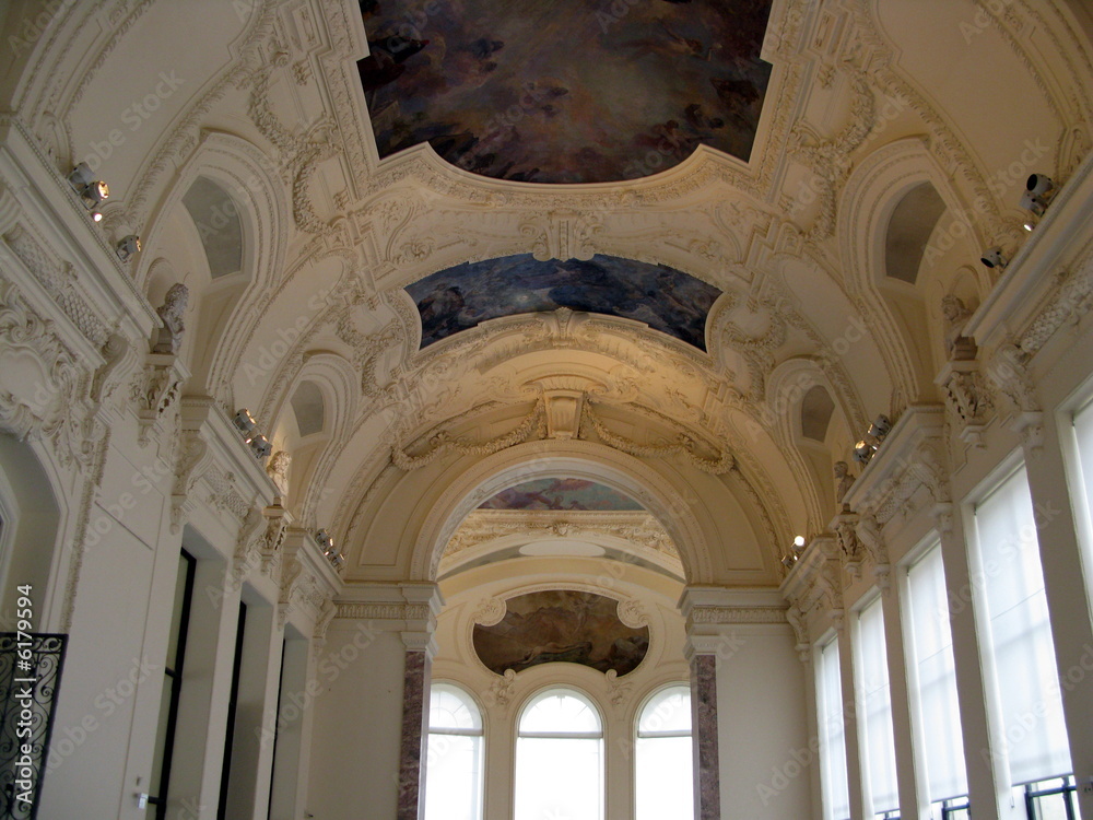Galerie intérieure du Petit Palais à Paris
