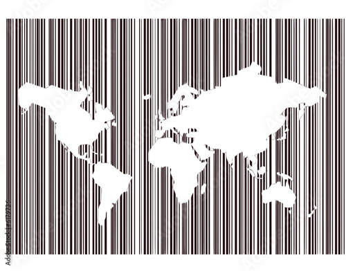 código de barras mundo