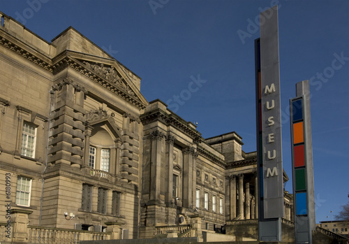 The entrance to Liverpool museum