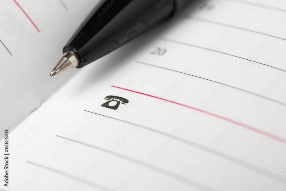 jotter and pen. The Notebook with a black ball pen jotter and pen. The Notebook with a black ball pen